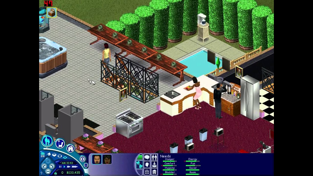 The sims 1 game online, free